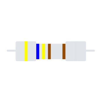 4K64 1% 600MW, AXIAL METAL FILM RESISTOR