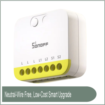 SONOFF MINI DUO-L 2-Gang Zigbee Smart Switch | MINI-ZB2GS-L