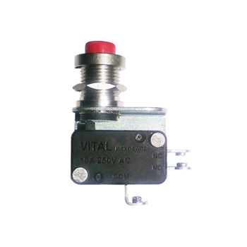 Finger Push LUG type Micro Switch (RED)