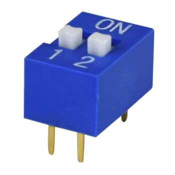 2 way dip switch Blue