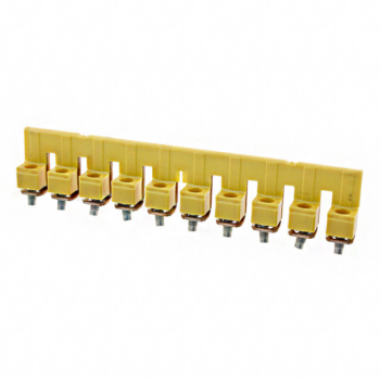 WQV 10/10 Jumper Terminal Block 10POS Screw In