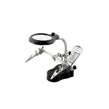 Helping Hand Led Illumination Magnifier with Solder Stand