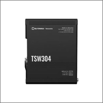 TSW304 Din Rail Switch 4 10/100/1000 Ports