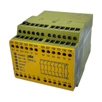 Mushroom safety relay PNOZ 11 230-240VAC 24VDC 7n/o 1n/c 774086