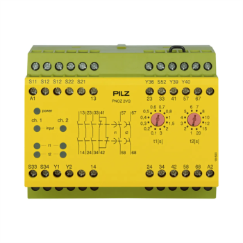 Mushroom emergency stop switchgear PNOZ 2VQ 24VDC 3n/o 1n/c 2n/o t