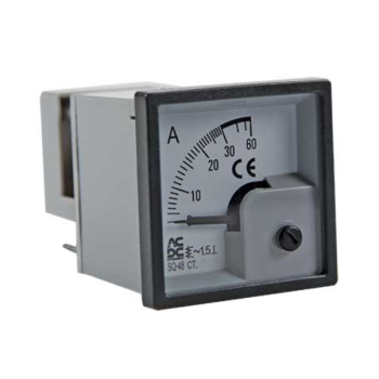 48x48 30A AC DIR. AMMETER (200% O/S)