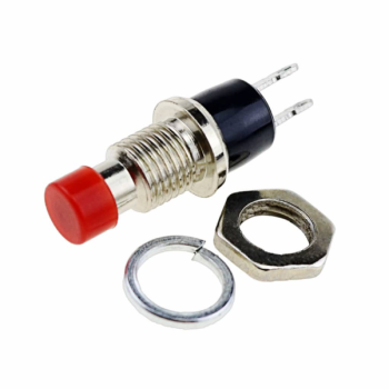 Push button switch PBS-110 Red Press Through