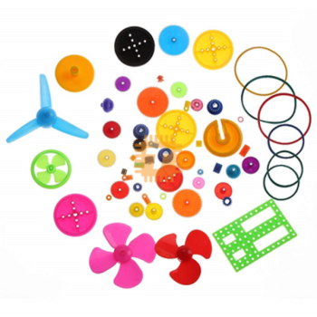Plastic Gears and Parts 55 Pcs Kit