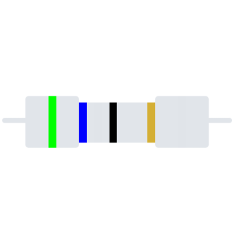 Wire Wound Resistor 5W 5%  56E (10Pcs)